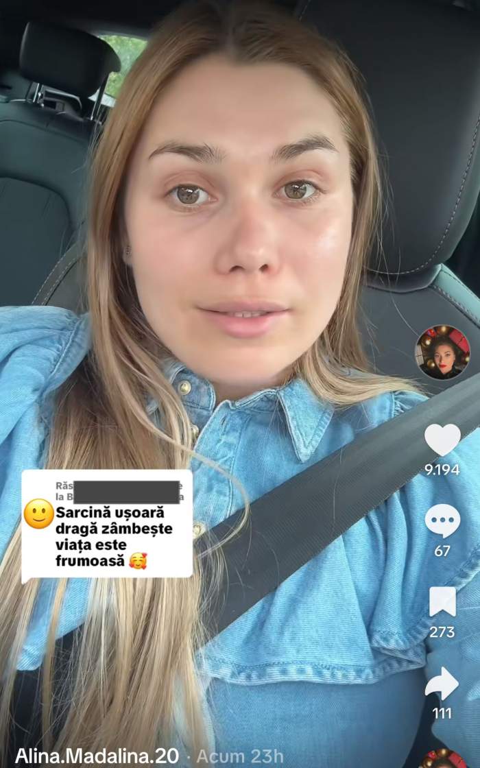 Alina Mădălina, pe TikTok