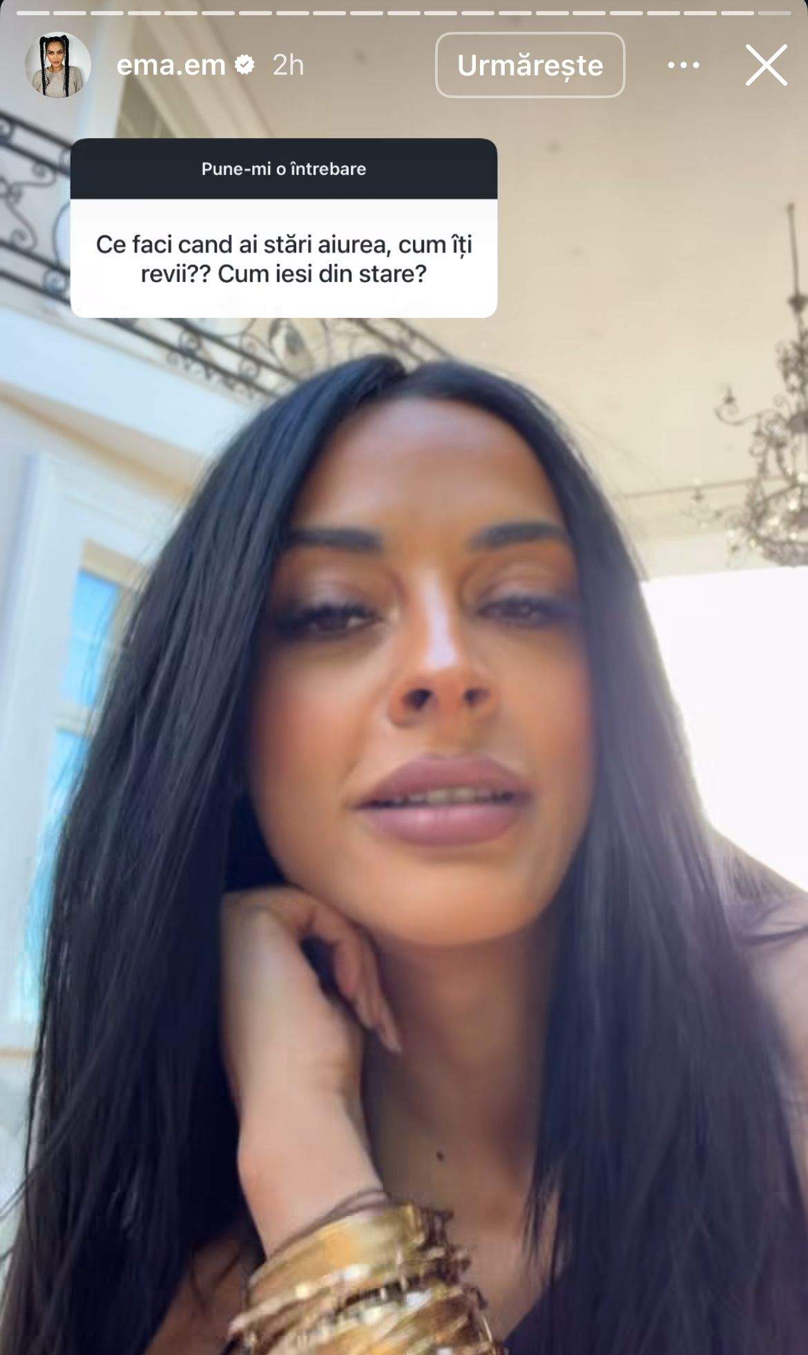 Mesajul Emei Oprișan