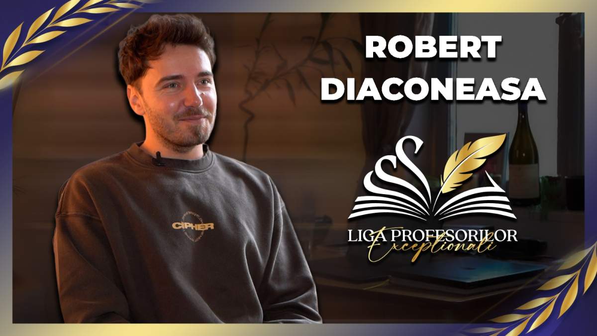 De la sărăcie și bullying, la o voce a binelui. Robert Diaconeasa o nominalizează pe profesoara care i-a schimbat viața în „Liga Profesorilor Excepționali”