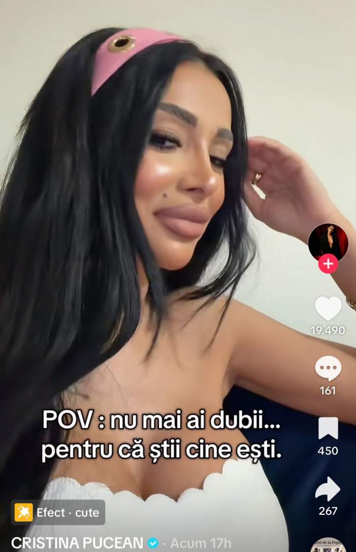 Mesajul Cristinei Pucean