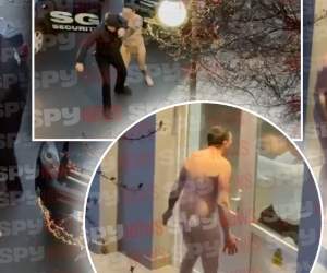 Scene halucinante, azi-noapte, în București! Un bărbat gol pușcă a agresat paznicii și a încercat să intre în cămine