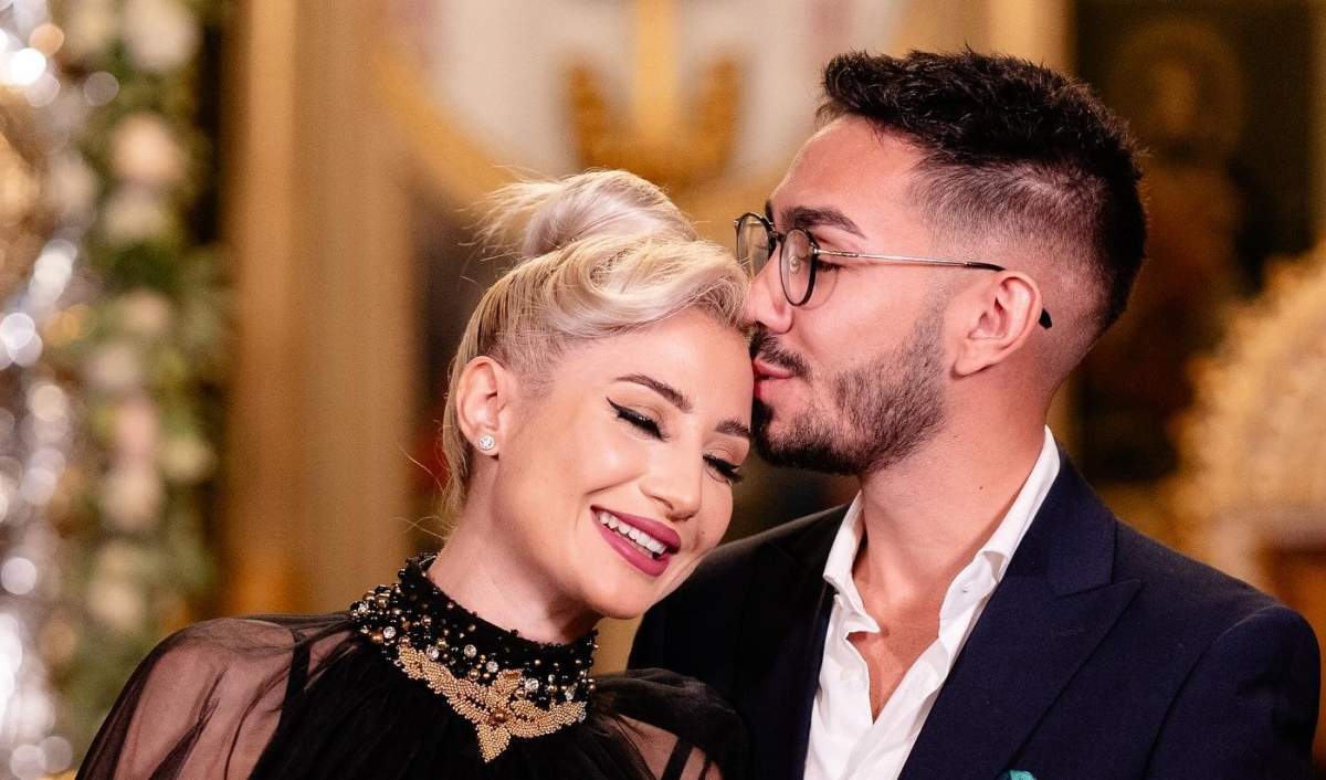 Armin Nicoară își sărută soția