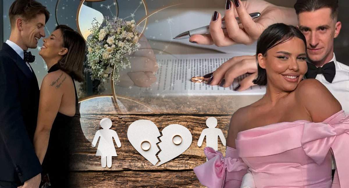 Superexclusivitate! Andreea Popescu și Rareș Cojoc au divorțat oficial astăzi. Cei doi au semnat actele la notariat