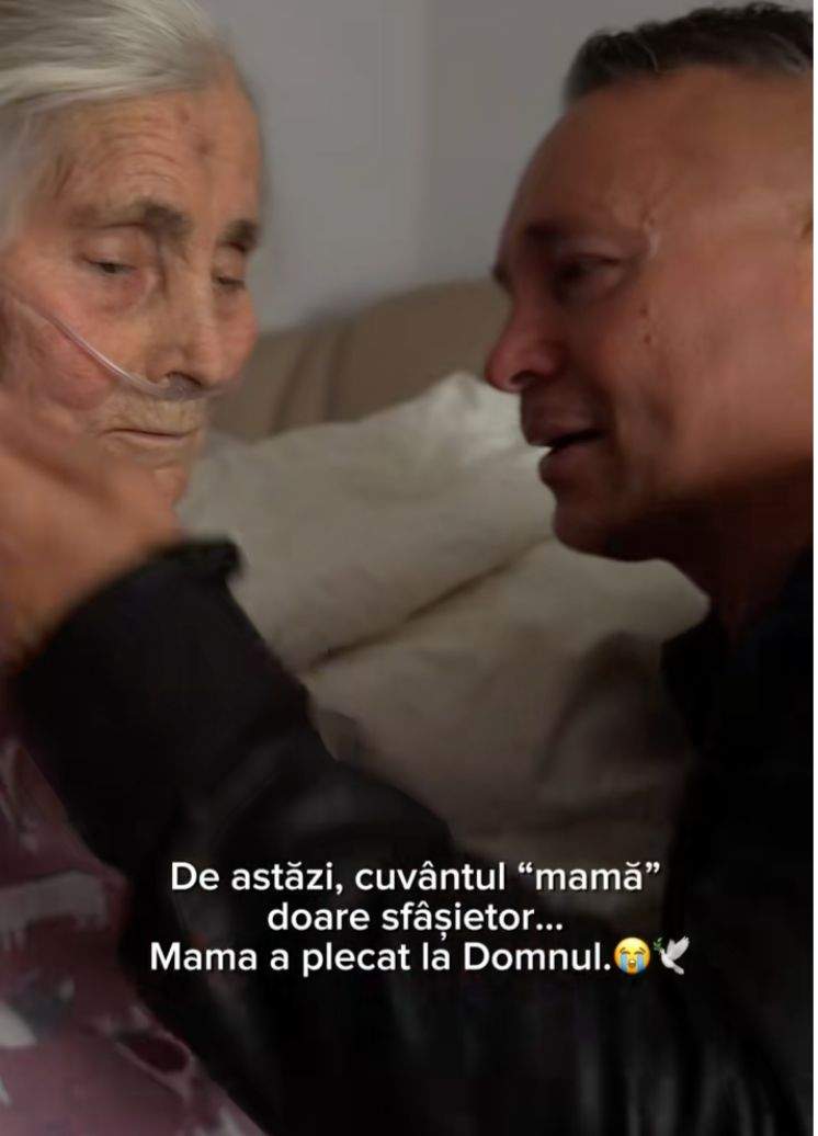 Soțul Mariei Cârnaț, alături de mama lui