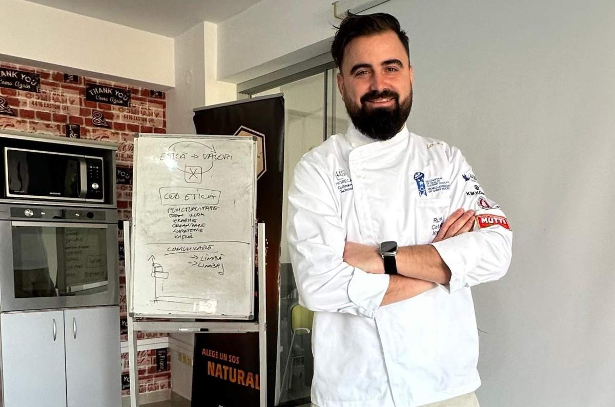 Super Neatza se mândreşte cu un super bucătar: Cătălin Rizea a absolvit pe locul 1 cursurile celei mai renumite şcoli de gătit din sud-estul Europei