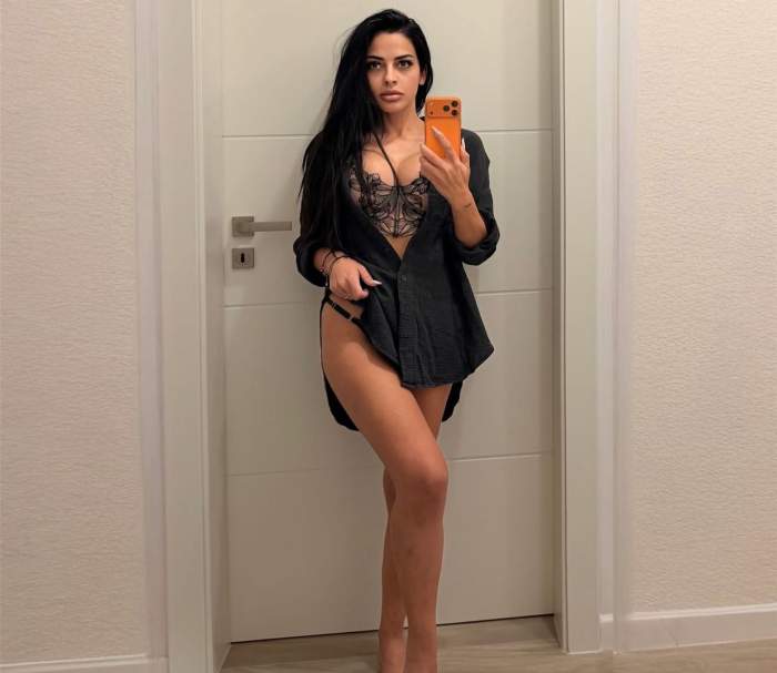 Ema Oprișan, în lenjerie intimă