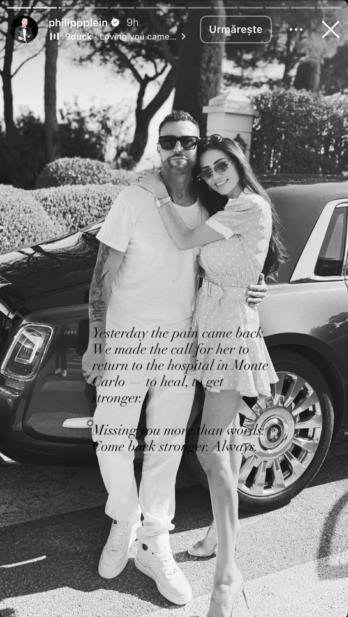 Andreea Sasu, internată de urgență în spital! Ce se întâmplă cu iubita lui Philipp Plein