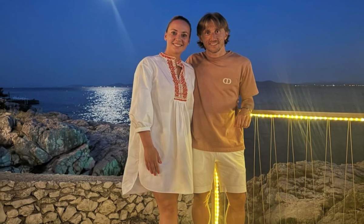 Luka Modric și soția lui