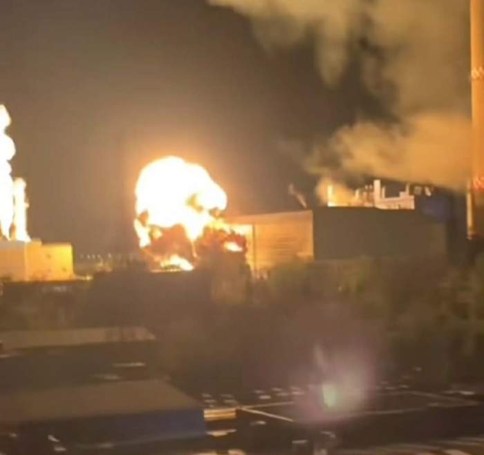 Imaginile groazei! Cum a arătat explozia de la CET Vest surprinsă de bucureșteni