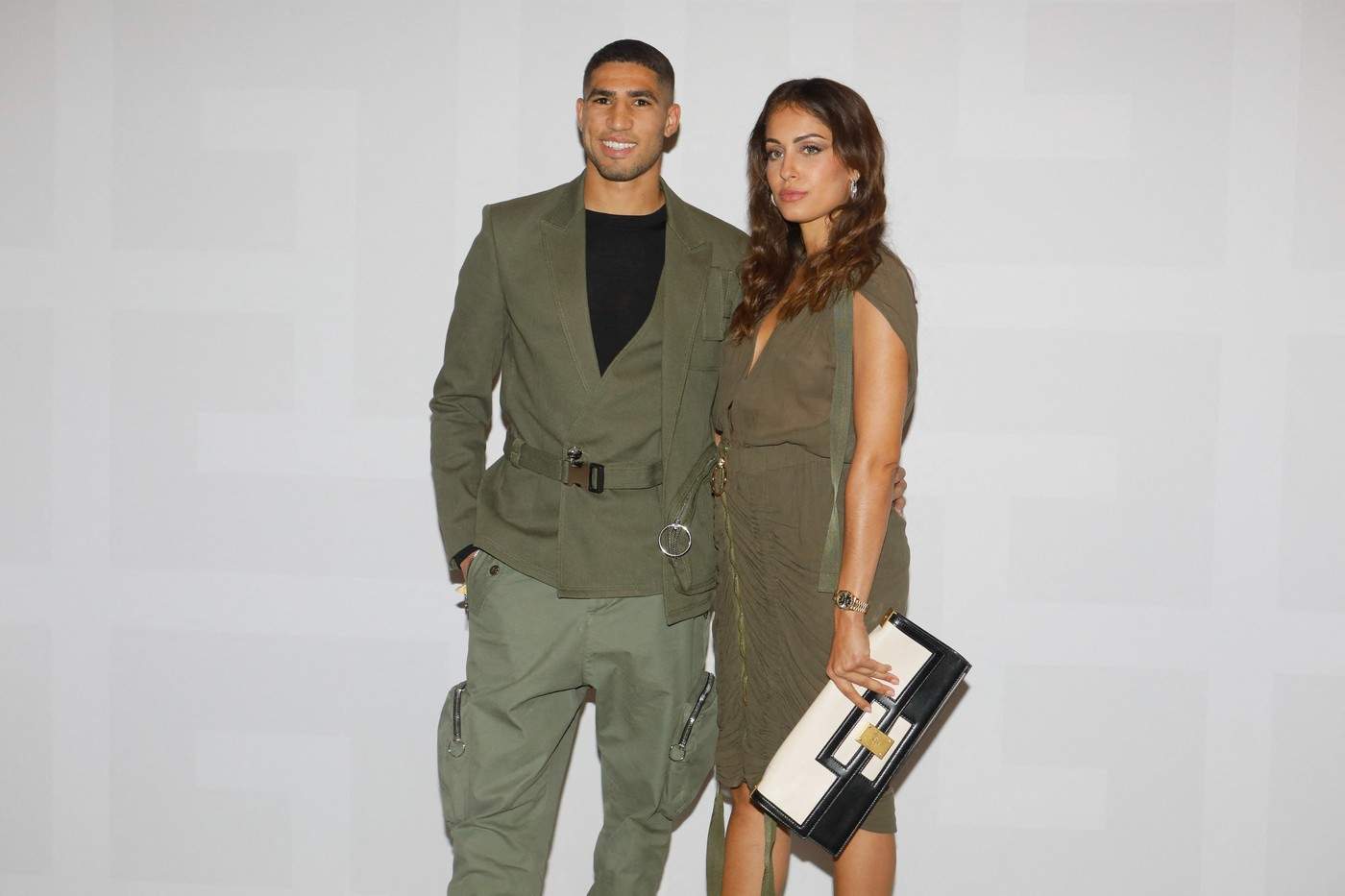 Achraf Hakimi și Hiba Abouk