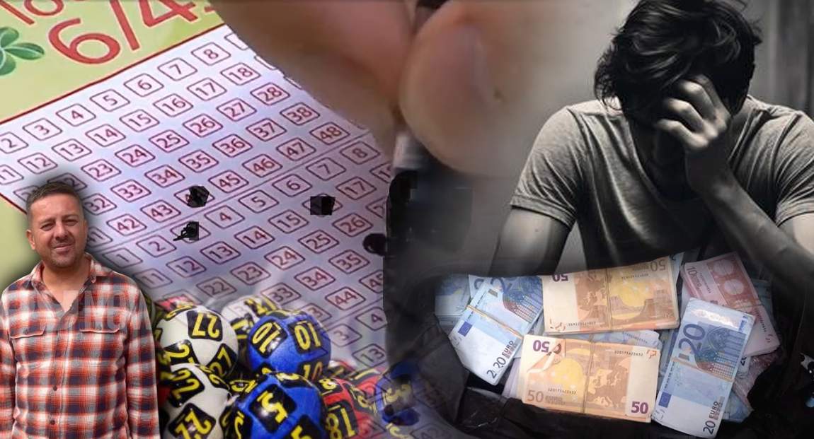 Cel mai ghinionist câștigător la loto a pierdut încă 1,2 milioane de euro | Detalii exclusive