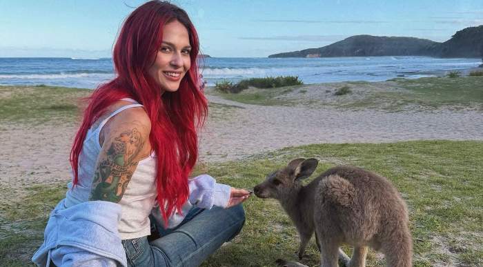 Marilu Dobrescu, pe plajă