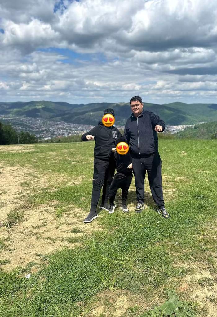 Florinel, alături de băieții lui