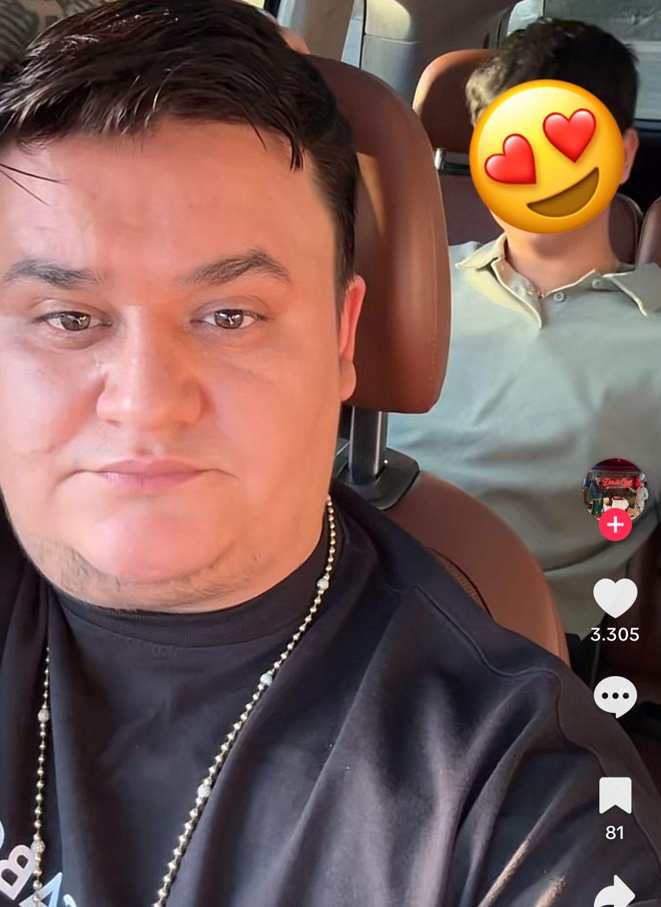 Florinel și unul dintre copiii lui