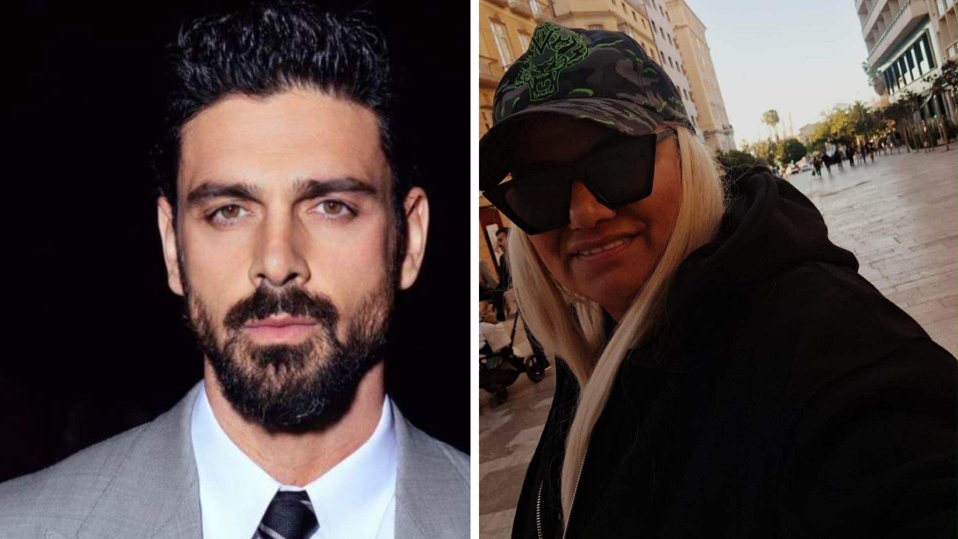 Colaj foto cu Michele Morrone și Nikita