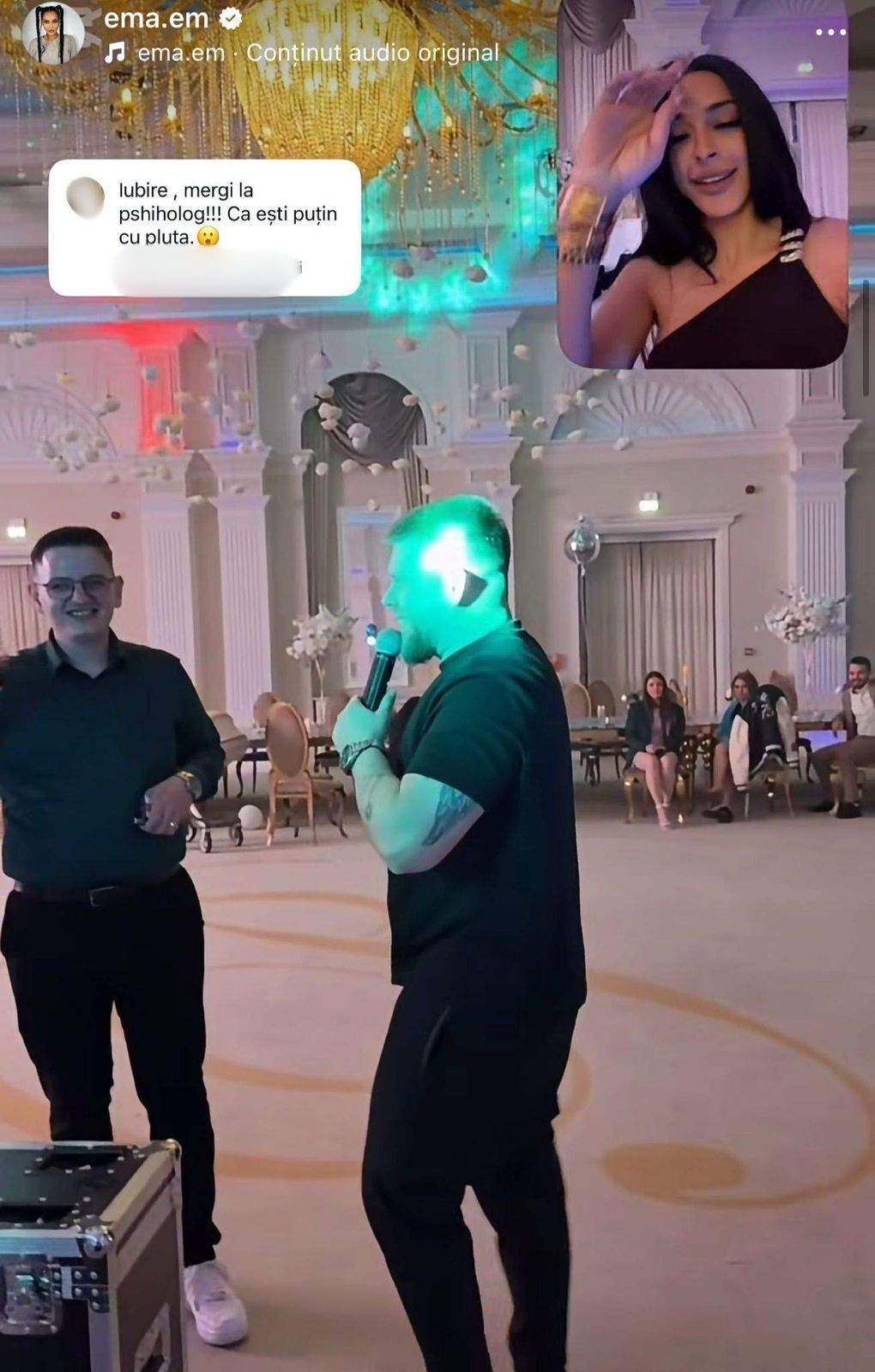 Ema Oprișan și Răzvan Kovacs, la botez