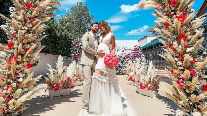 Dani Oțil și Gabriela Prisăcariu, la nuntă