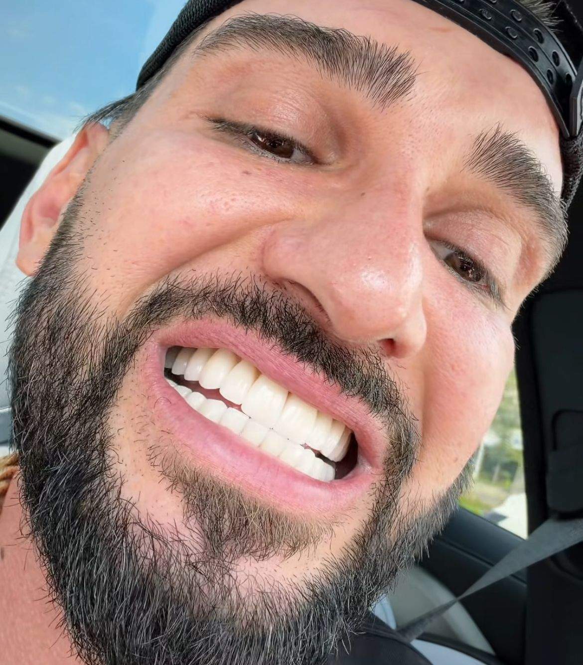 Dorian Popa, în mașină