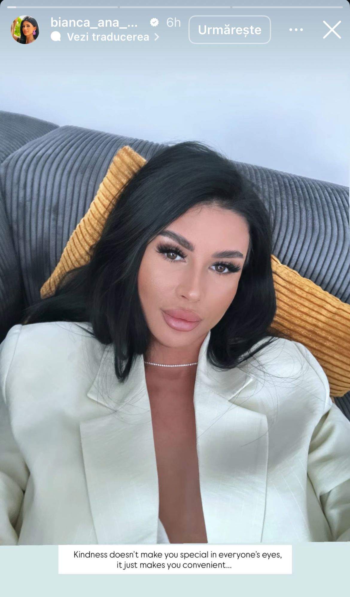 Mesajul Biancăi Dan