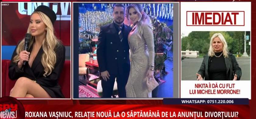 Roxana Vașniuc, la Spynews TV