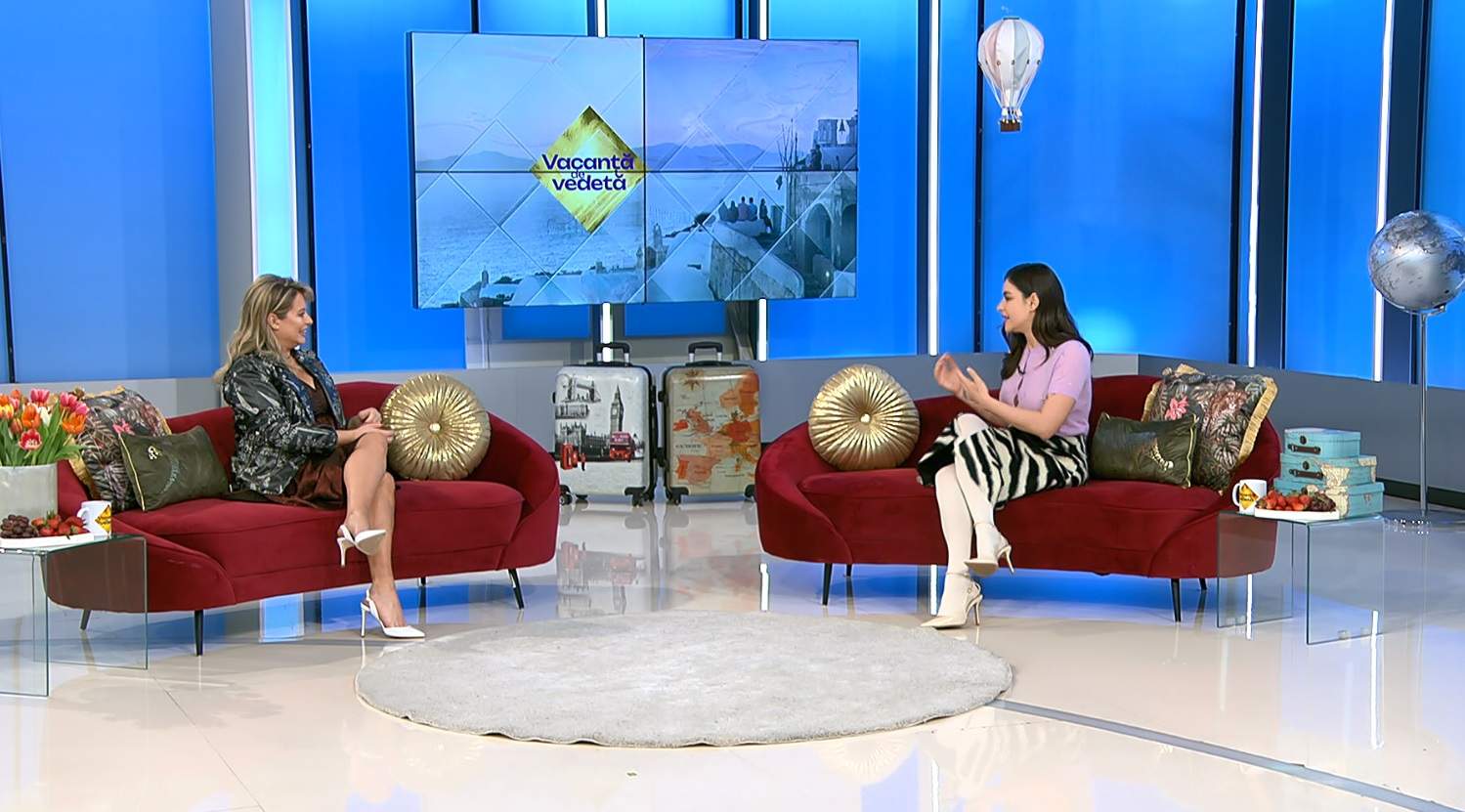 Paradis sau provocare? Andreea Perju şi Natalia Mteuţ, impresii din Sri Lanka şi Brazilia, sâmbătă, la  „Vacanță de vedetă”