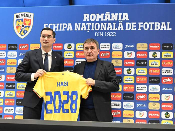 Gheorghe Hagi și Răzvan Burleanu