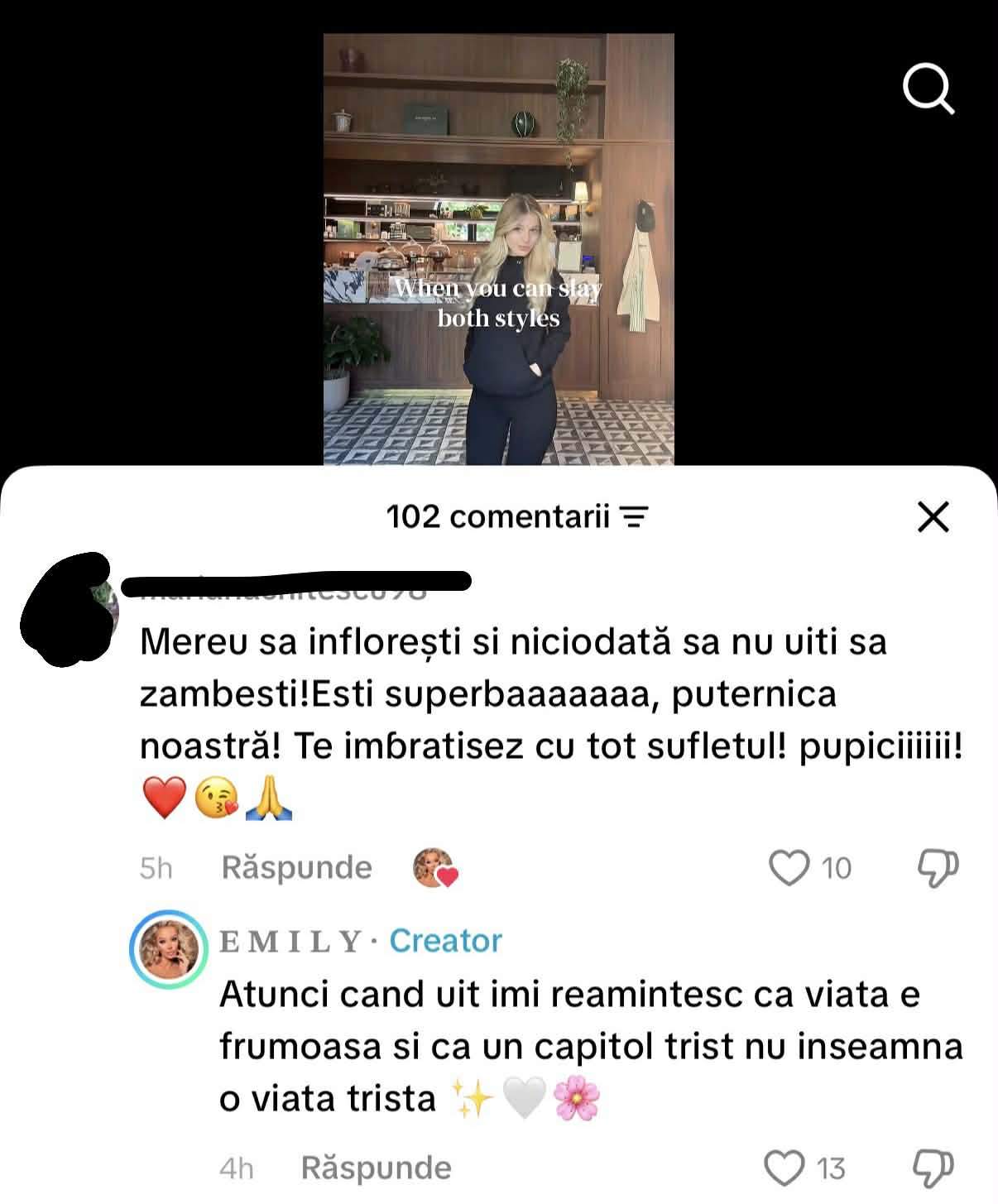 Ce face Emily de la Mireasa după ce a anunțat divorțul de Liviu. Cum își revine fosta concurentă după separare