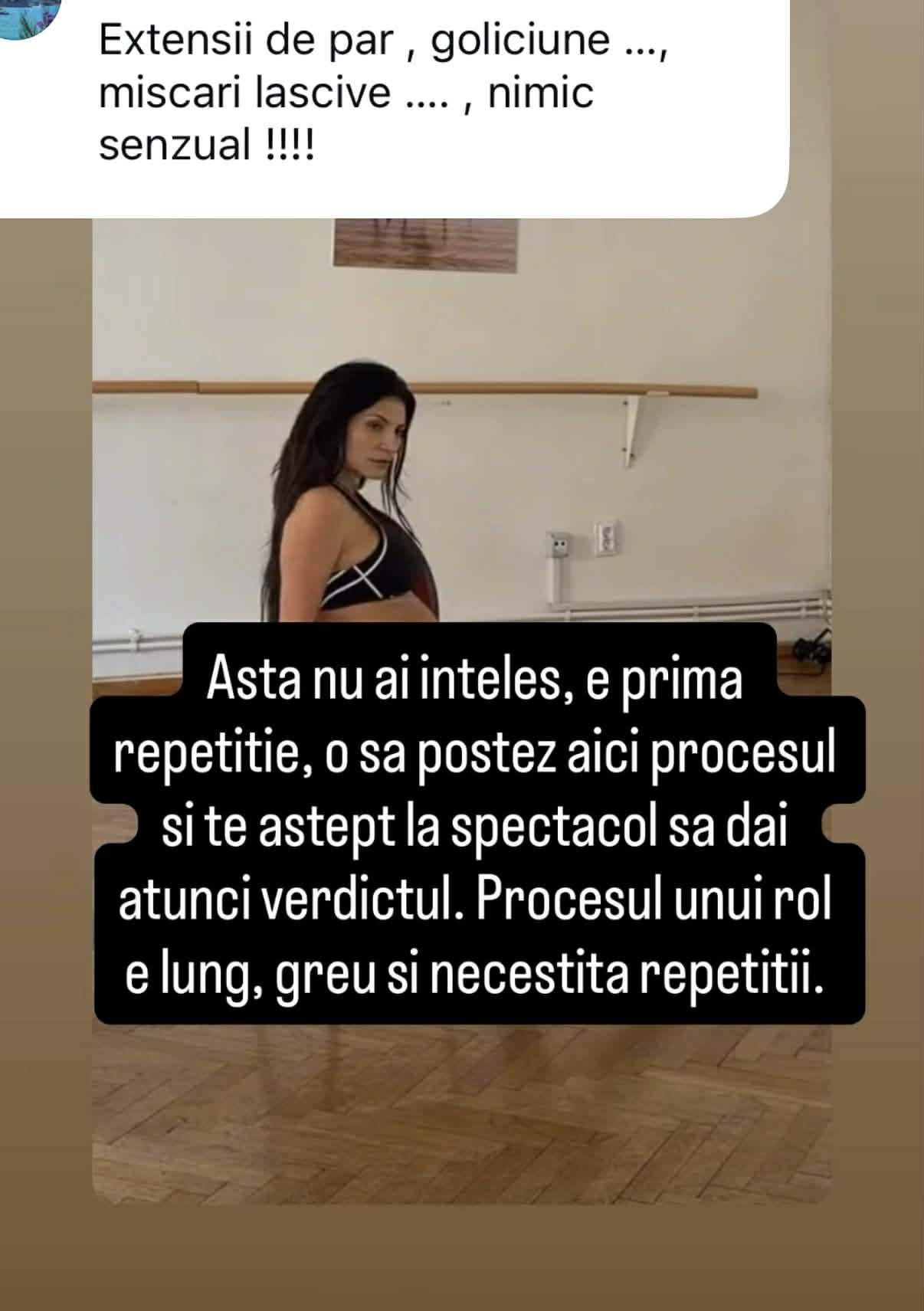 Ioana Ginghină, criticată pentru dansul incendiar. Cum a răspuns actrița haterilor