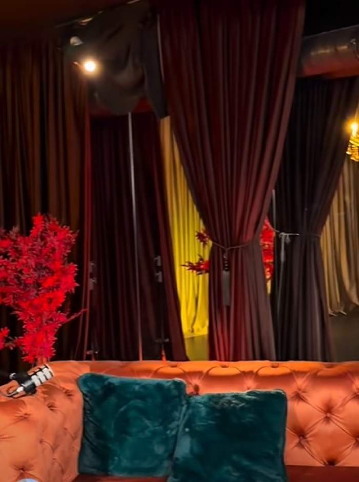 Cum arată studioul de podcast al Gabrielei Cristea. Spațiul a fost creat de prezentatoare și fiecare obiect are o poveste