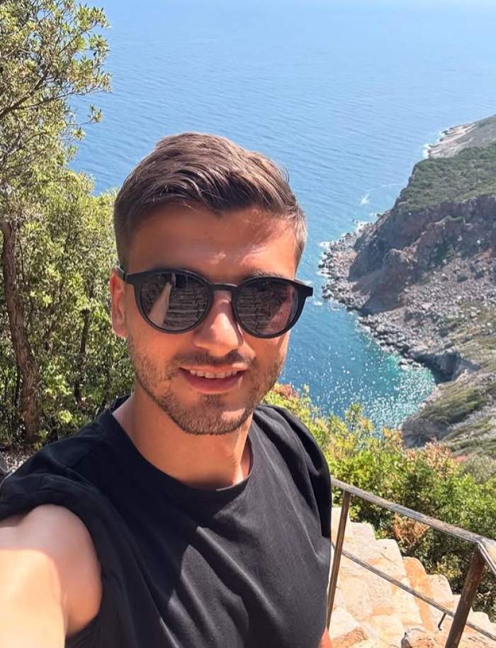 dragos nedelcu in vacanta