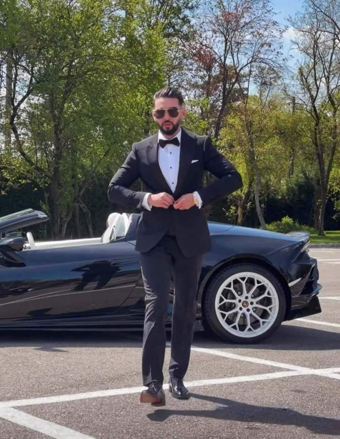 Prima imagine cu soția lui Dorian Popa înainte să îmbrace rochia de mireasă. Cum arată Andreea în ziua cea mare