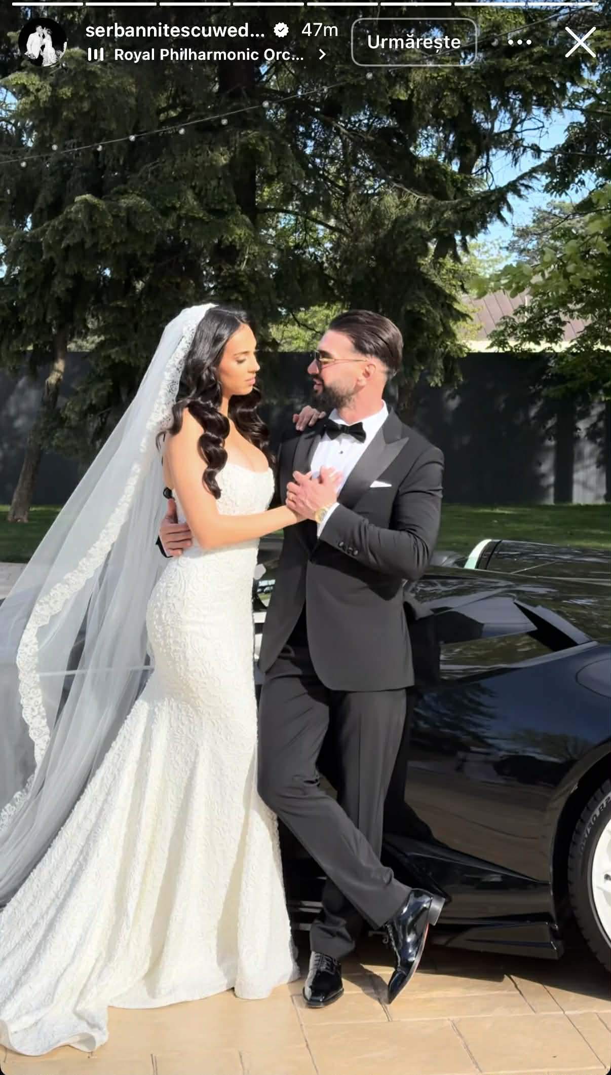 Cele mai frumoase imagini de la nunta lui Dorian Popa! Totul a arătat impecabil!