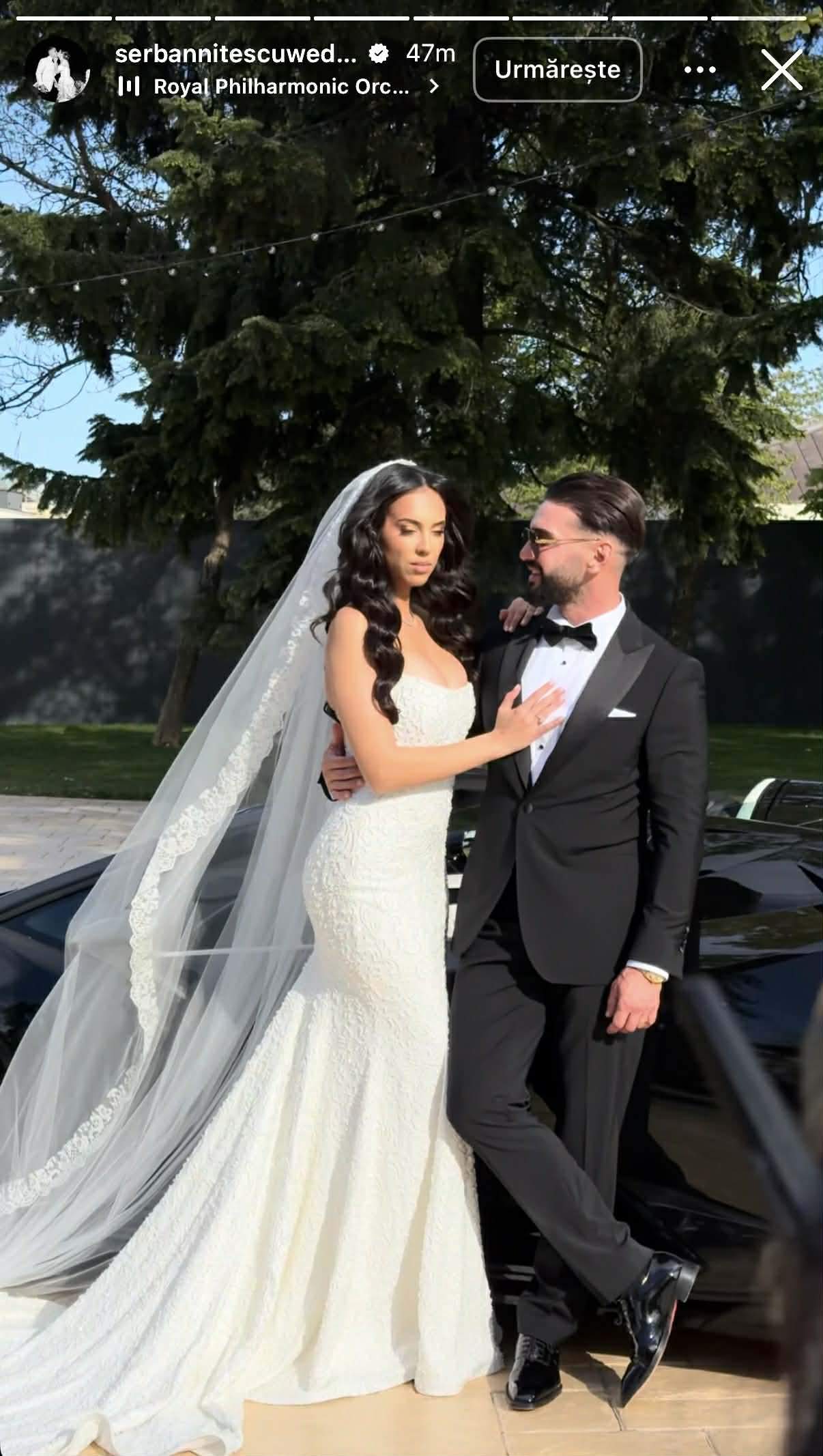 Cele mai frumoase imagini de la nunta lui Dorian Popa! Totul a arătat impecabil!