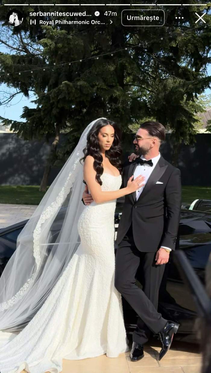 Cele mai frumoase imagini de la nunta lui Dorian Popa! Totul a arătat impecabil!