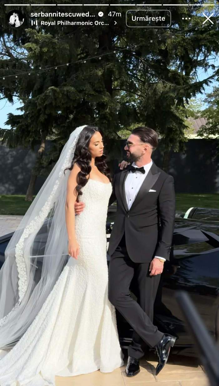 Cele mai frumoase imagini de la nunta lui Dorian Popa! Totul a arătat impecabil!