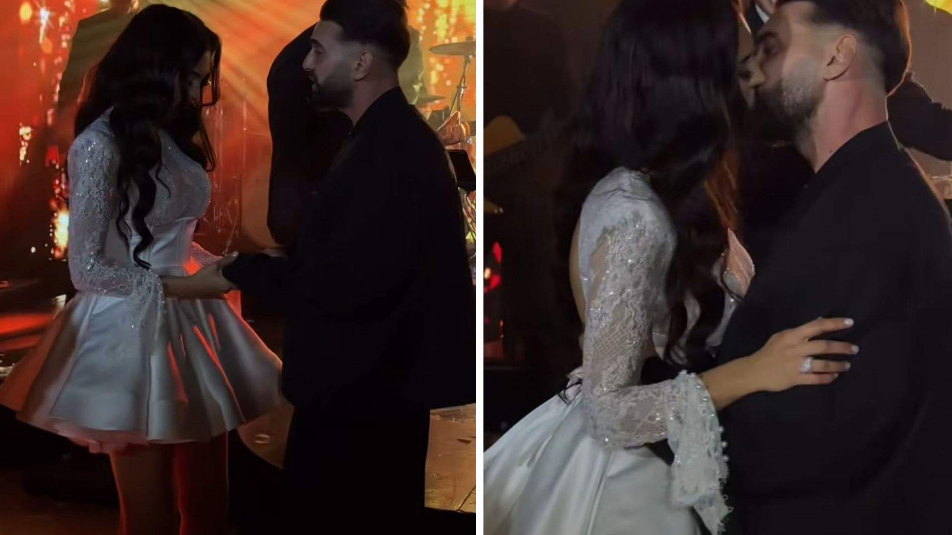 Colaj foto cu Dorian Popa și soția lui