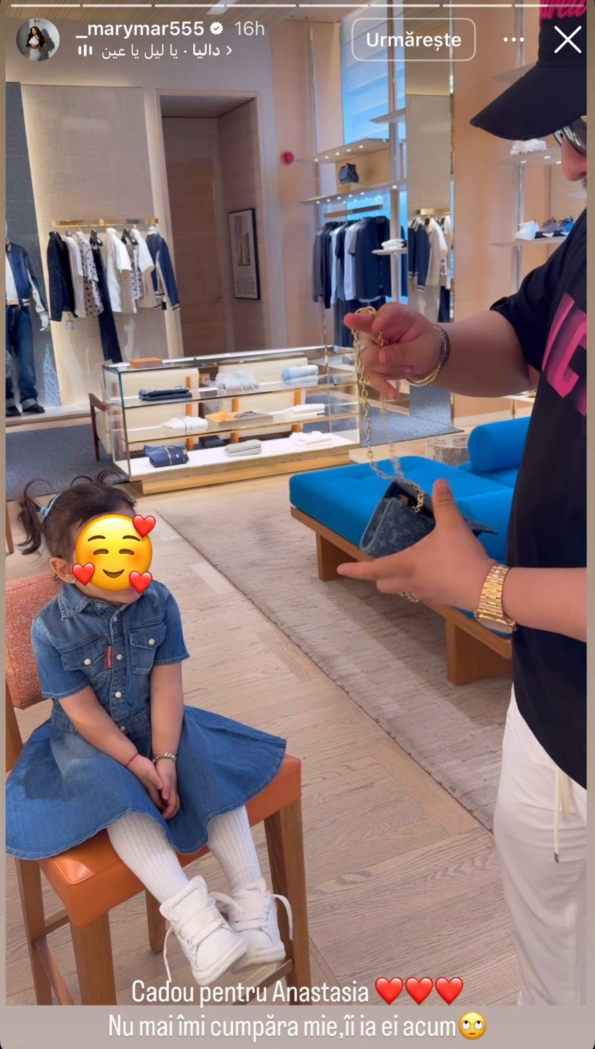 Fiica lui Tzancă Uraganu și a Alinei Marymar