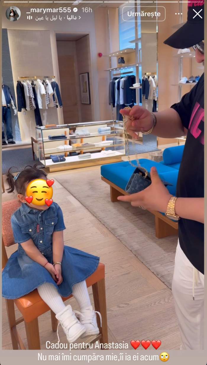 Fiica lui Tzancă Uraganu și a Alinei Marymar