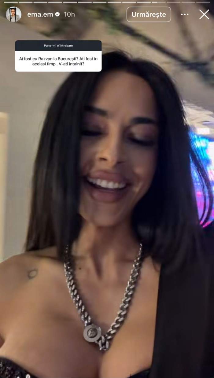 Ema Oprișan, la un eveniment