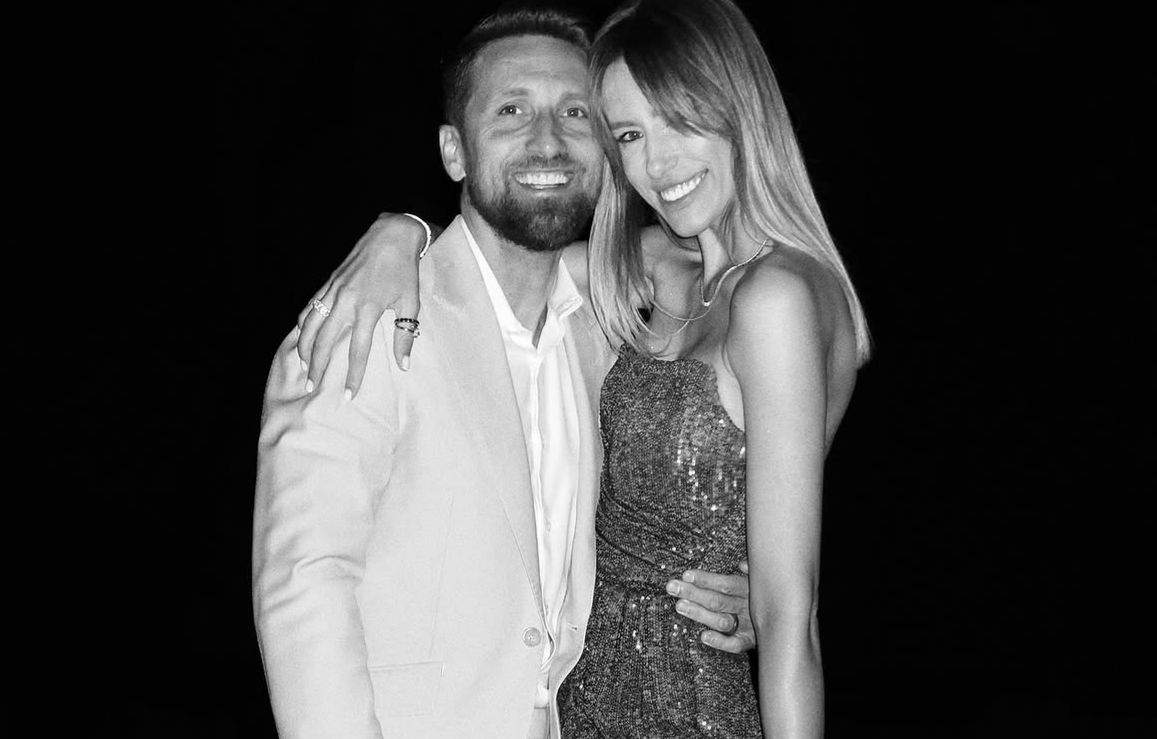 Dani Oțil, alături de soția lui