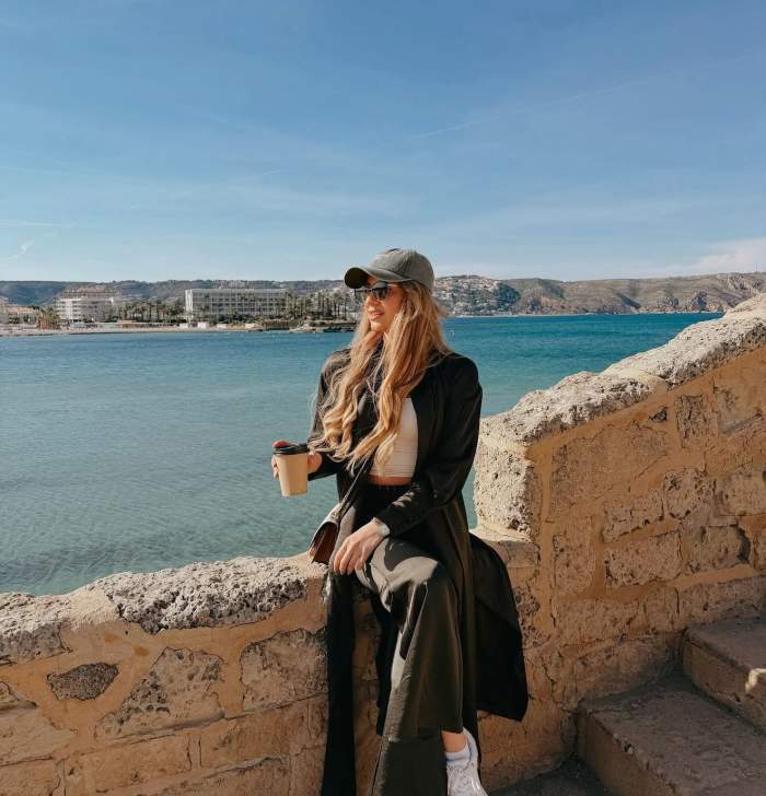 Codruța Filip, în vacanță