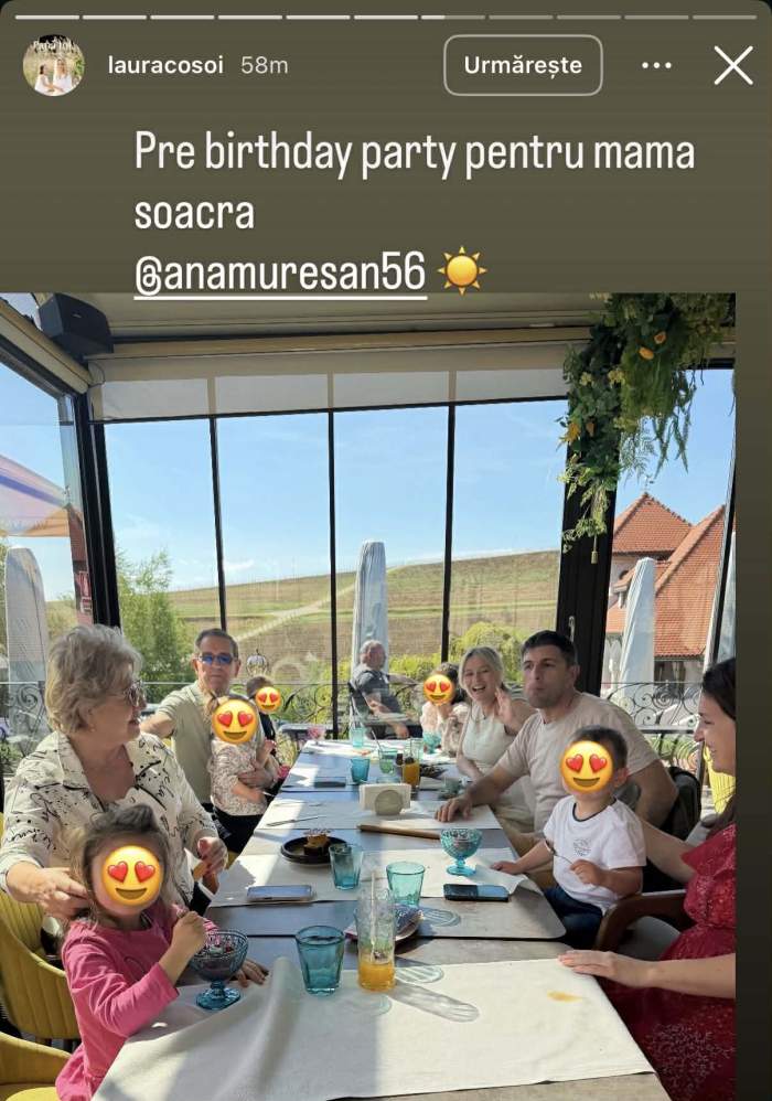 Imagini rare cu soacra și socrul Laurei Cosoi. Cum arată părinții lui Cosmin Curticăpean