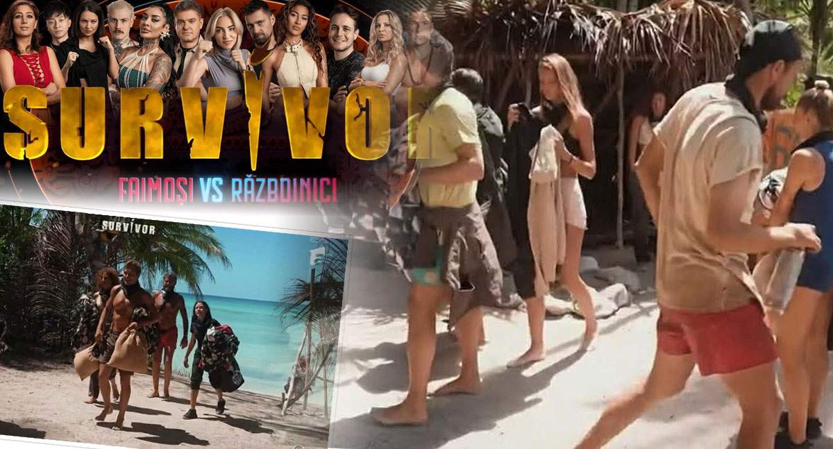 Unde vor locui concurenții de la Survivor după unificare. Cum au reacționat când au aflat unde vor sta