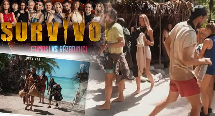 Unde vor locui concurenții de la Survivor după unificare. Cum au reacționat când au aflat unde vor sta