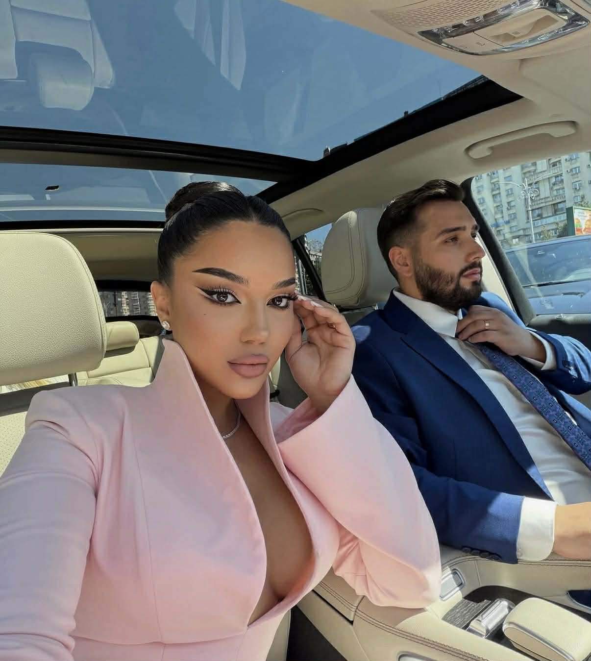 Larisa Udilă și soțul ei, nași de botez! Cei doi au creștinat o fetiță. Primele imagini de la eveniment