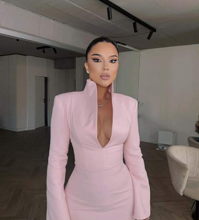 Larisa Udilă și soțul ei, nași de botez! Cei doi au creștinat o fetiță. Primele imagini de la eveniment