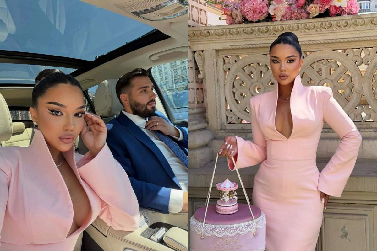 Larisa Udilă și soțul ei, nași de botez! Cei doi au creștinat o fetiță. Primele imagini de la eveniment