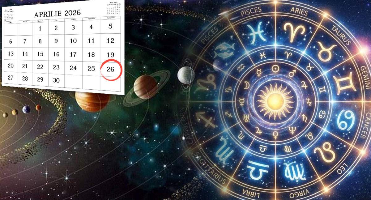 Horoscopul zilei de 26 aprilie 2026! Ce ne rezervă astrele