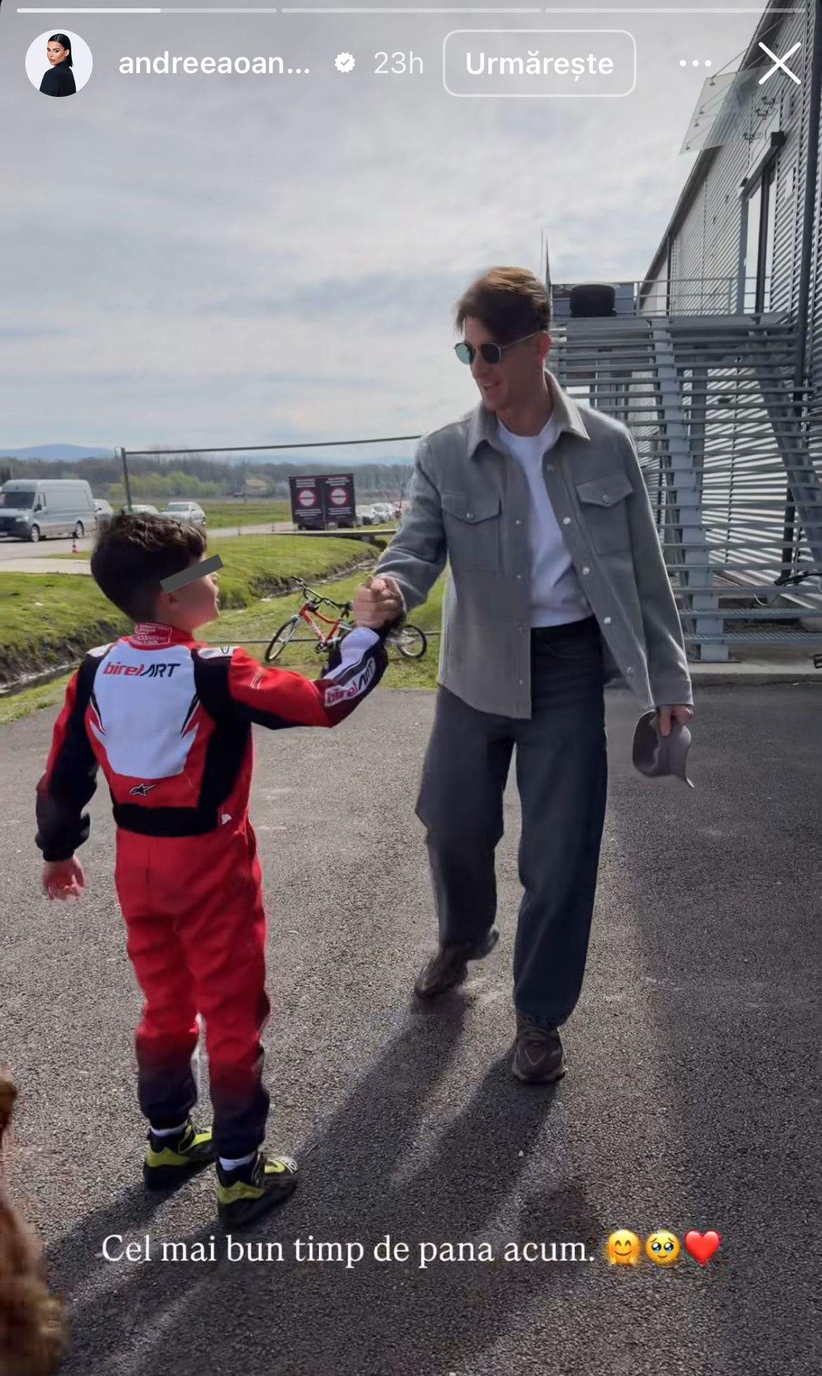 Rareș Cojoc și fiul lui