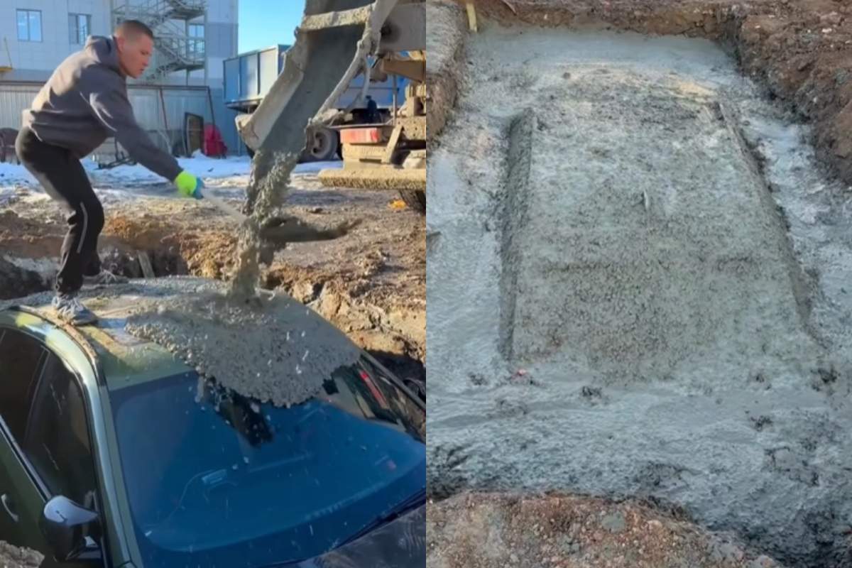 Un tată a îngropat bolidul de lux al fiului său după ce acesta a murit. Momentul a fost filmat